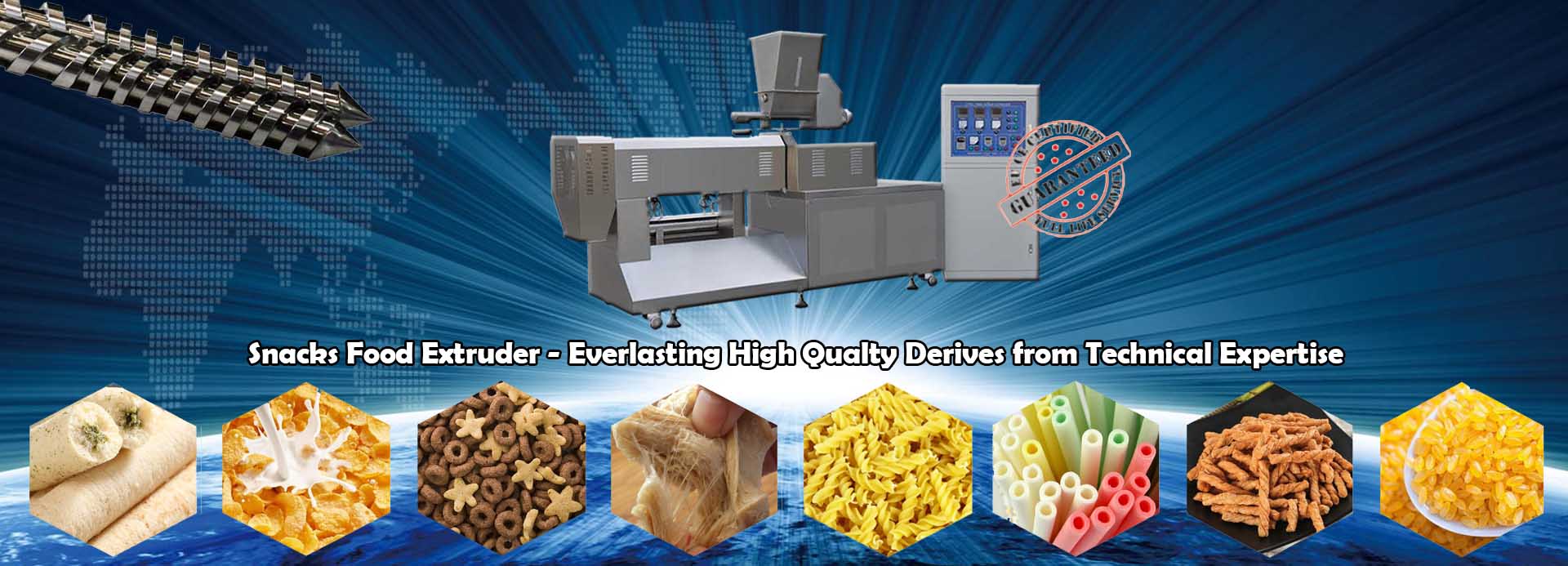 Food Extruder Machine for Fortified Rice， Nutrition Rice Processing