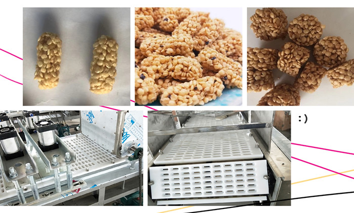 Popular Snacks In China 2018: Crispy Oat Bar Produced By Cereal Bar Forming Machine