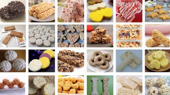 Cereal bars and other snacks