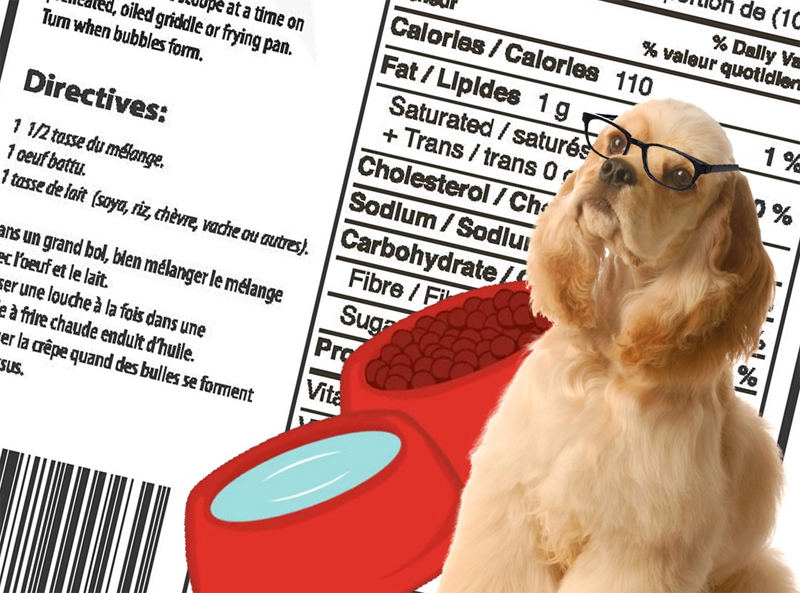 How to accurately read dog food labels (II)