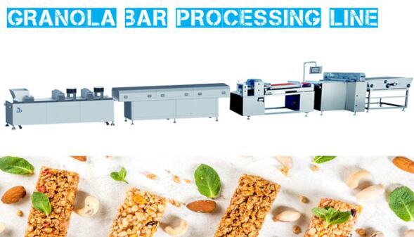 The Characteristics And Technical Application Of The Cereal Bar Machine