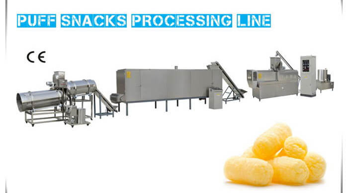 Puff Snacks Extruding Machine