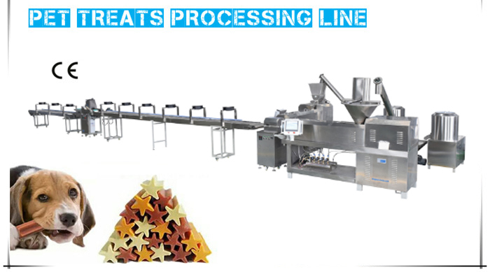 Pet treats extrusion line