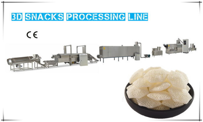 3D Snack Pellet processing line