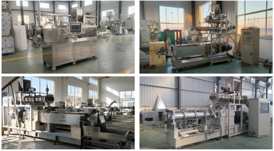 Puff Snacks Extruding Machine