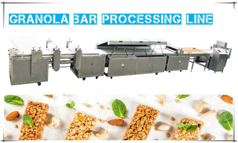 granola bar sheeting cutting machine