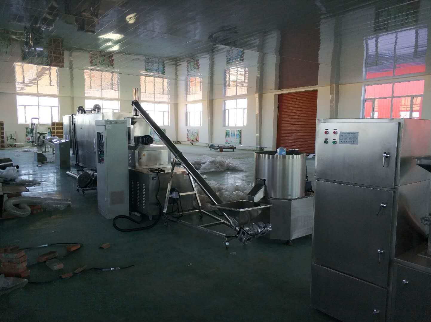 A Successful Installation of Nutrition Powder Machine