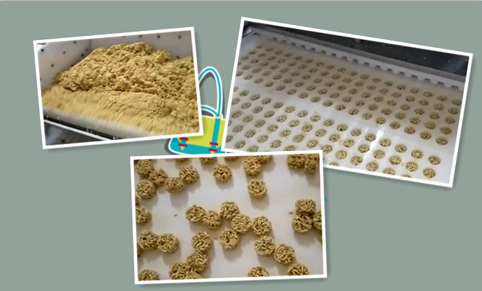 Successful Test of Ramen Snacks Forming Machine is Made