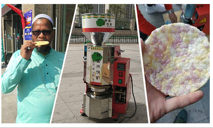 Bangladesh Customer is Interested in Rice Cake Machine