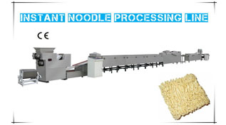 Precautions for installation and unloading of instant noodle machine