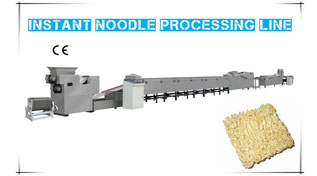 Precautions for installation and unloading of instant noodle machine