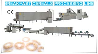 Talking about the Breakfast Cereal Production Line