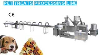 Do you know the production process of Pet Treats Processing Line?