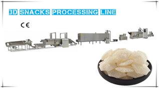 3D Snack Pellet Processing Line–Countless Shapes Can Be Created